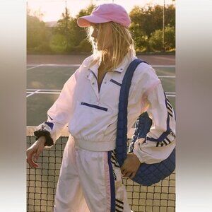 new FREE PEOPLE movement track in action jacket s m